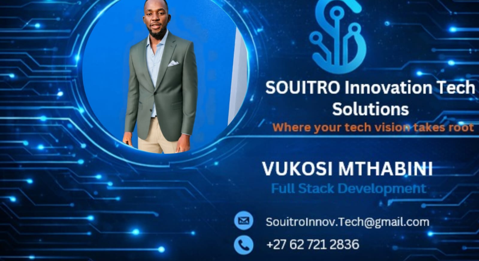 Vukosi Mthabini — Project Manager
